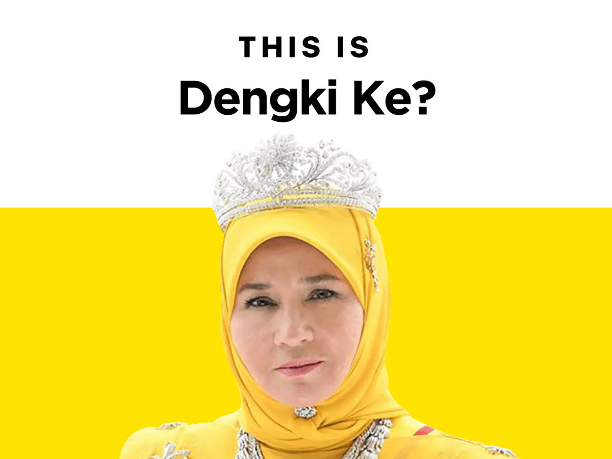 Dengki ke? | Jealous much? 